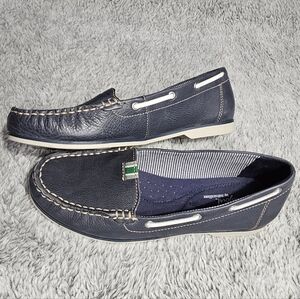 Women's 7.5 Blue Naturalizer, Natural Sole Loafer